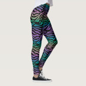 Leggings voor het afdrukken van Zebra met volledig (Rechts)