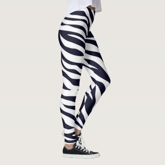 Leggings voor het afdrukken van zwarte en witte dr (Rechts)