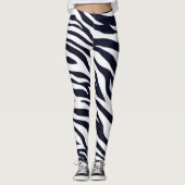 Leggings voor het afdrukken van zwarte en witte dr (Voorkant)