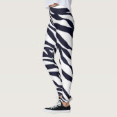 Leggings voor het afdrukken van zwarte en witte dr (Links)