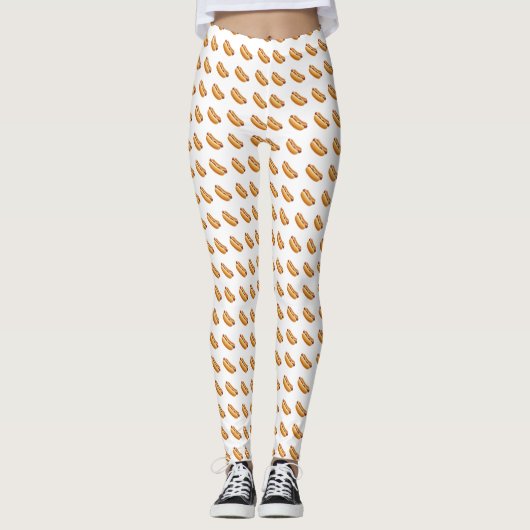 leggings voor het bestsellen van hotdog frankfurte (Voorkant)
