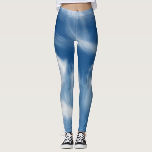 Leggings voor het blauwe luchtruim (Voorkant)
