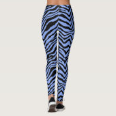 Leggings voor het blauwtongen en zwarte Zebra (Achterkant)