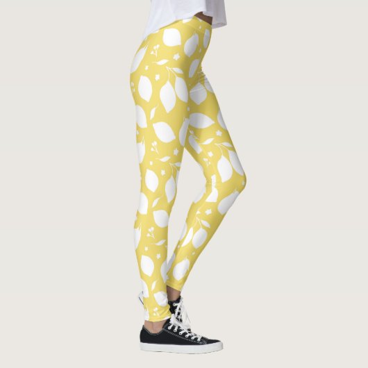 Leggings voor het Cute Lemon Pattern (Rechts)