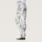 Leggings voor het dempen van zilveren joden afdruk (Links)