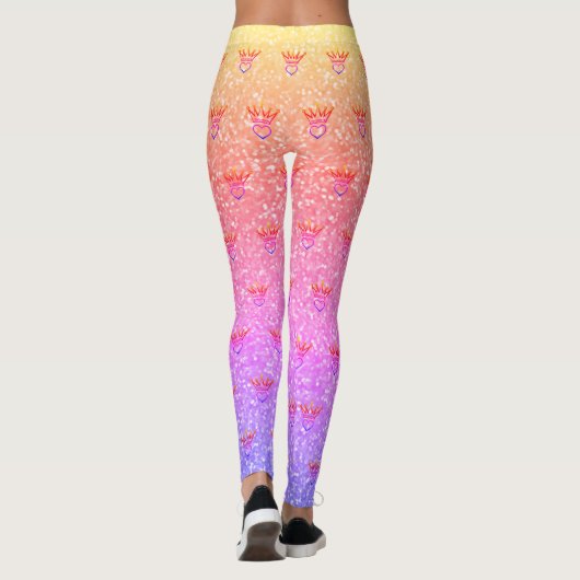 Leggings voor het drukken van kroonpasta's en kuns (Achterkant)