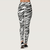 leggings voor het drukken van zebra - yoga - broek (Achterkant)