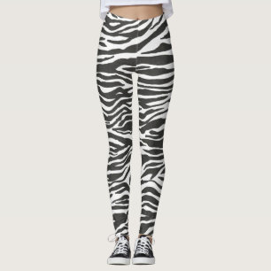 leggings voor het drukken van zebra - yoga - broek