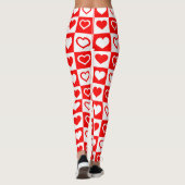 Leggings voor het hartpatroon (Achterkant)