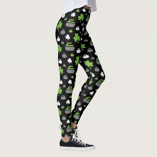 Leggings voor het krullen van Rocks en Shamrocks (Rechts)