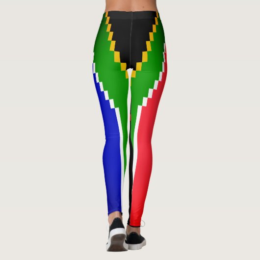 LEGGINGS VOOR HET ONTWERP VAN ZUID-AFRIKA-VLAGPIXE (Achterkant)