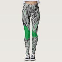Leggings voor het oogvangen van lichaamsbeweging o