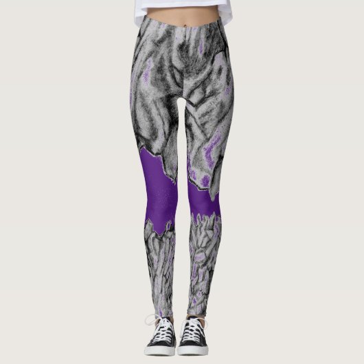 Leggings voor het oogvangen van lichaamsbeweging o (Voorkant)