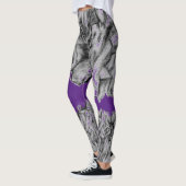 Leggings voor het oogvangen van lichaamsbeweging o (Links)