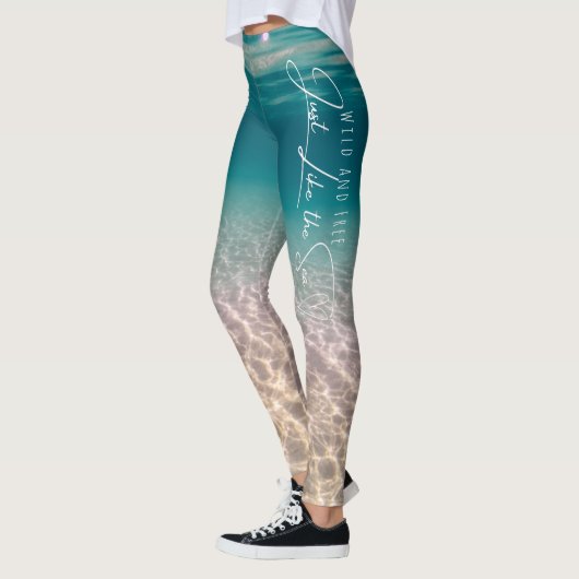 Leggings voor het strand Wilde en Vrije Zomzee (Links)