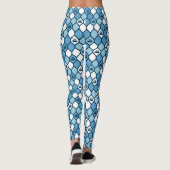 Leggings voor het vastmaken van tapijten - blauw/w (Achterkant)