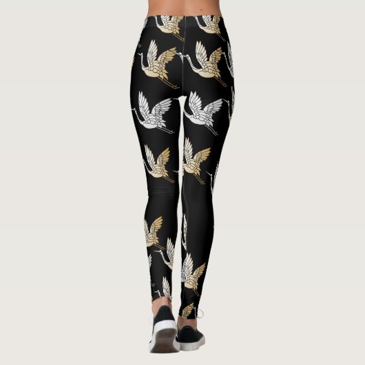 Leggings voor het vliegen met kranen (Achterkant)