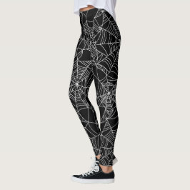 Leggings voor het webpatroon van Fun Halloween spi