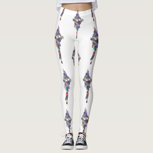 leggings voor holografisch papier (Voorkant)