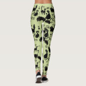 Leggings voor Hongaarse kattenkat (Achterkant)