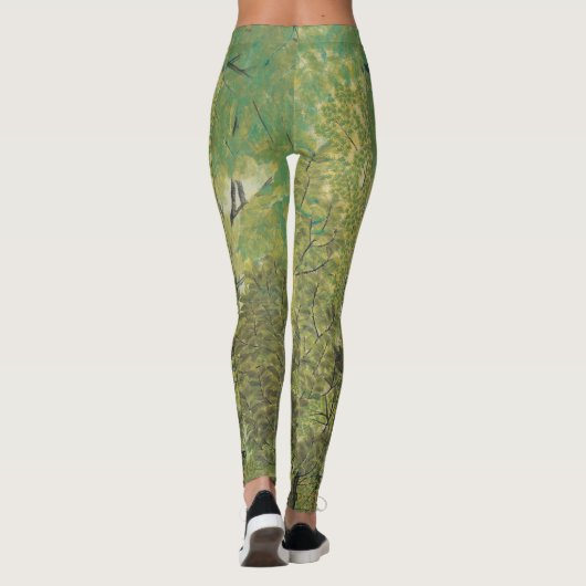 Leggings voor Japanse kunst (Achterkant)