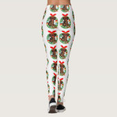 leggings voor kerst - kerst - cobra snake (Achterkant)