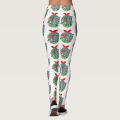 leggings voor kerst - raccoon (Achterkant)