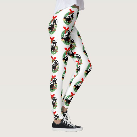 leggings voor kerst skunk (Rechts)