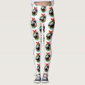 leggings voor kerst skunk (Voorkant)