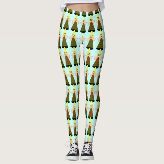 Leggings voor kerstAngel Bell (Voorkant)
