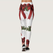 Leggings voor kerstcadeautjes en marmer (Achterkant)