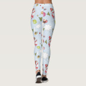 Leggings voor kerstelementen Snowman Pattern (Achterkant)