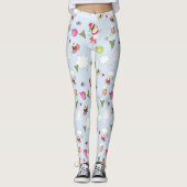 Leggings voor kerstelementen Snowman Pattern (Voorkant)