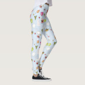 Leggings voor kerstelementen Snowman Pattern (Rechts)