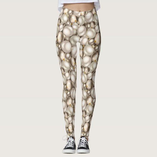 leggings voor kerstfeestdagen (Voorkant)