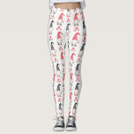 Leggings voor kerstgrint<br><div class="desc">Een leuk patroon van kerstgnomen en paddenstoelen versiert deze leggings. Zo leuk en feestelijk voor de kerstvakantie. Ontworpen voor jou door Blackberry Boulevard.</div>