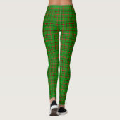 Leggings voor kerstgroen gepantserde kerstmis (Achterkant)