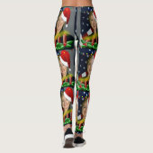 leggings voor kersthillary clinton (Achterkant)