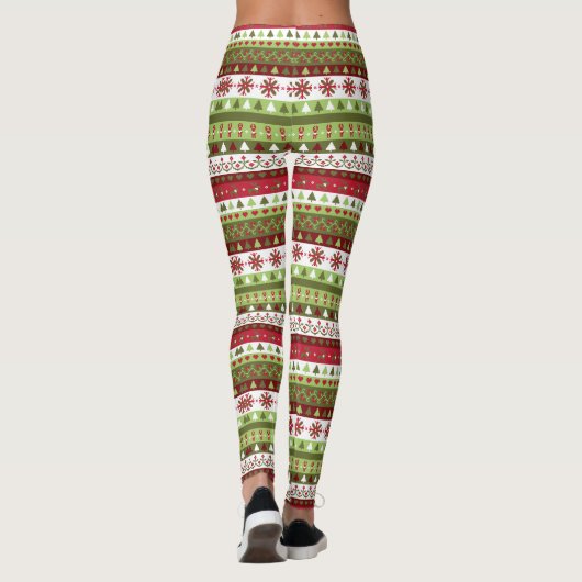 Leggings voor kerstkeuken  (Achterkant)