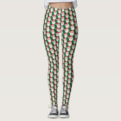 Leggings voor kerstkleurige kerstkerstkerstkerstke (Voorkant)