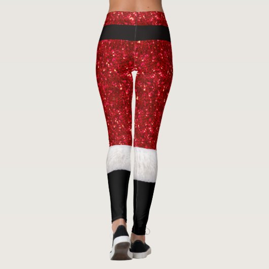 Leggings voor kerstkostuums (Achterkant)