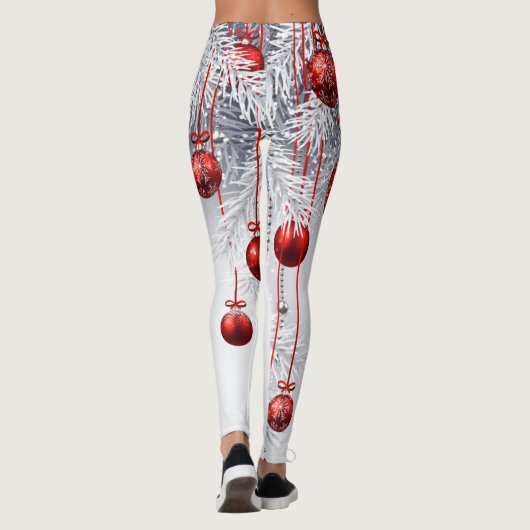 Leggings voor kerstleggings | leggings vrouwen (Achterkant)