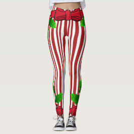 Leggings voor kerstmannetjes en snoepjes