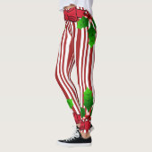 Leggings voor kerstmannetjes en snoepjes (Links)