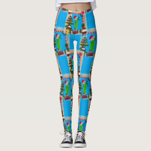 leggings voor kerstmis