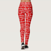 Leggings voor kerstmis (Achterkant)