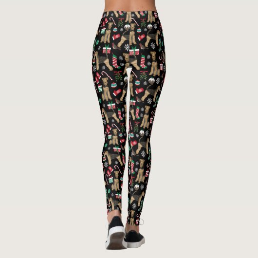 Leggings voor kerstmis in Airedale (Achterkant)