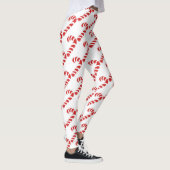 Leggings voor kerstmis met snoepsuikerriet (Rechts)