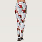 leggings voor kerstmis santa donald trump (Achterkant)