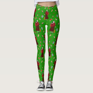 leggings voor kerstmis Witch Befana